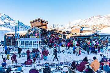 La Folie Douce, Val d'Isere exterior