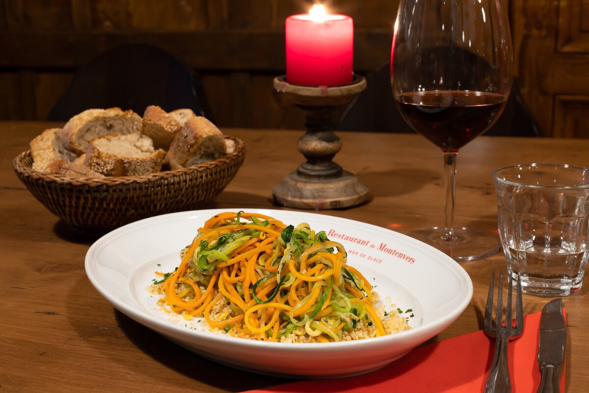 A plate of food with the word restaurant on it