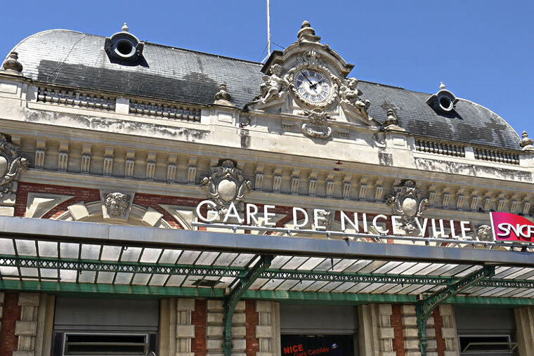 Nice train station
