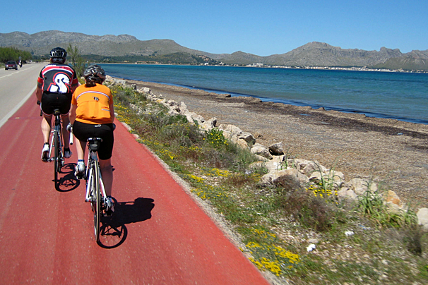 Road biking in Puerto Pollensa (Pollenca)
