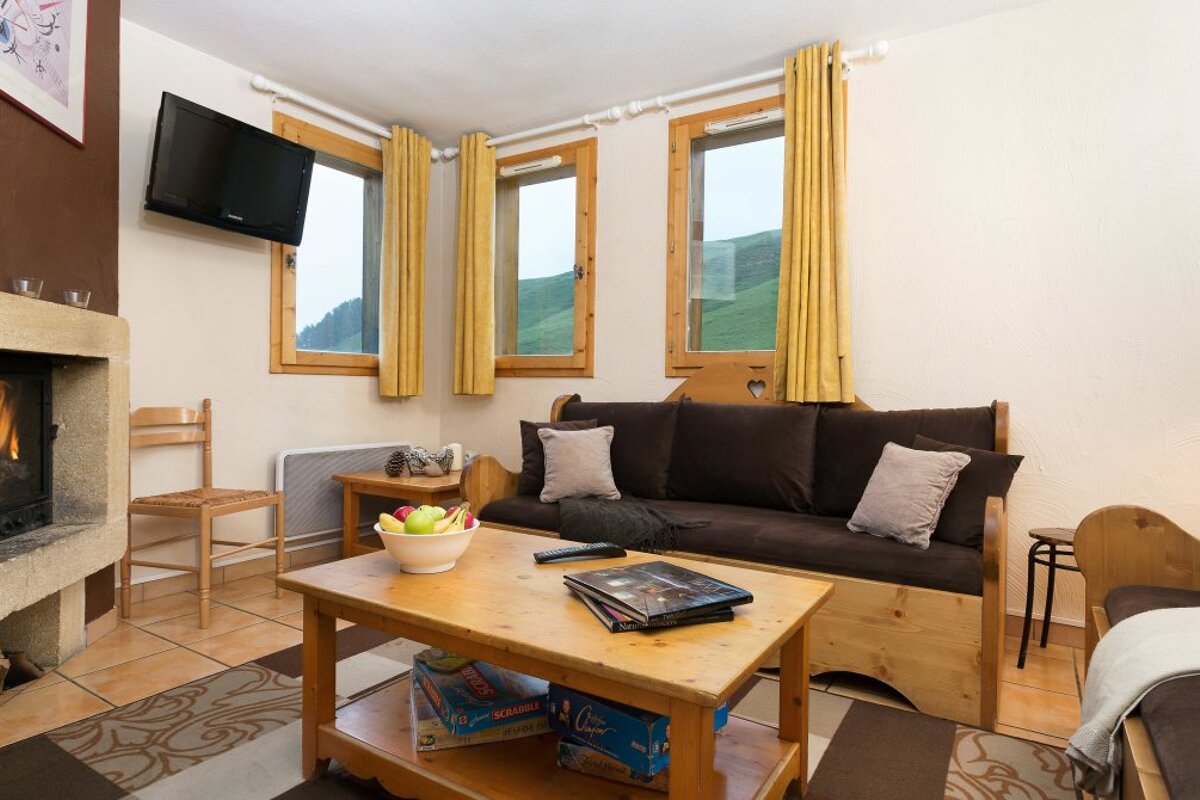 Alpages No.2 Chalet, La Plagne Soleil lounge