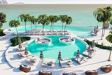 Bless Hotel, Cala Nova (Ibiza) outdoor swimming pool