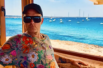 Constellation of stars visiting Ibiza