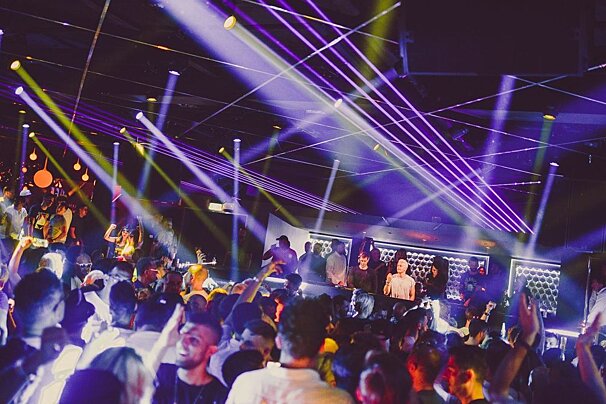 Hi Ibiza Nightclub, Playa d'en Bossa interior