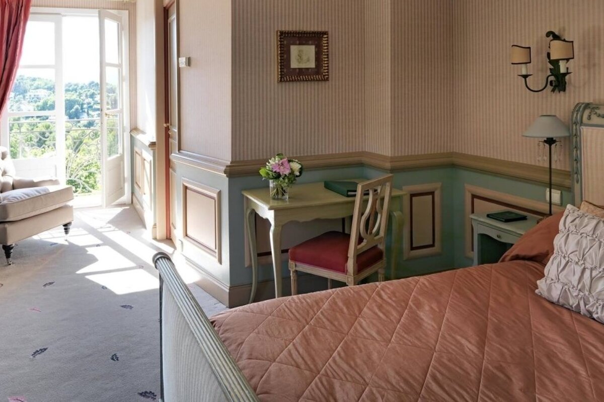 Le Mas Candille Hotel, Mougins double bedroom