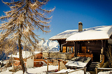 Merle Blanc Chalet, Verbier exterior