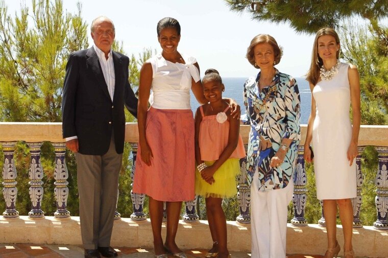 Michelle Obama returns to Mallorca