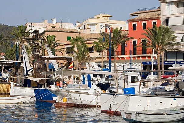 Photo of fishing boats in Port of Andratx