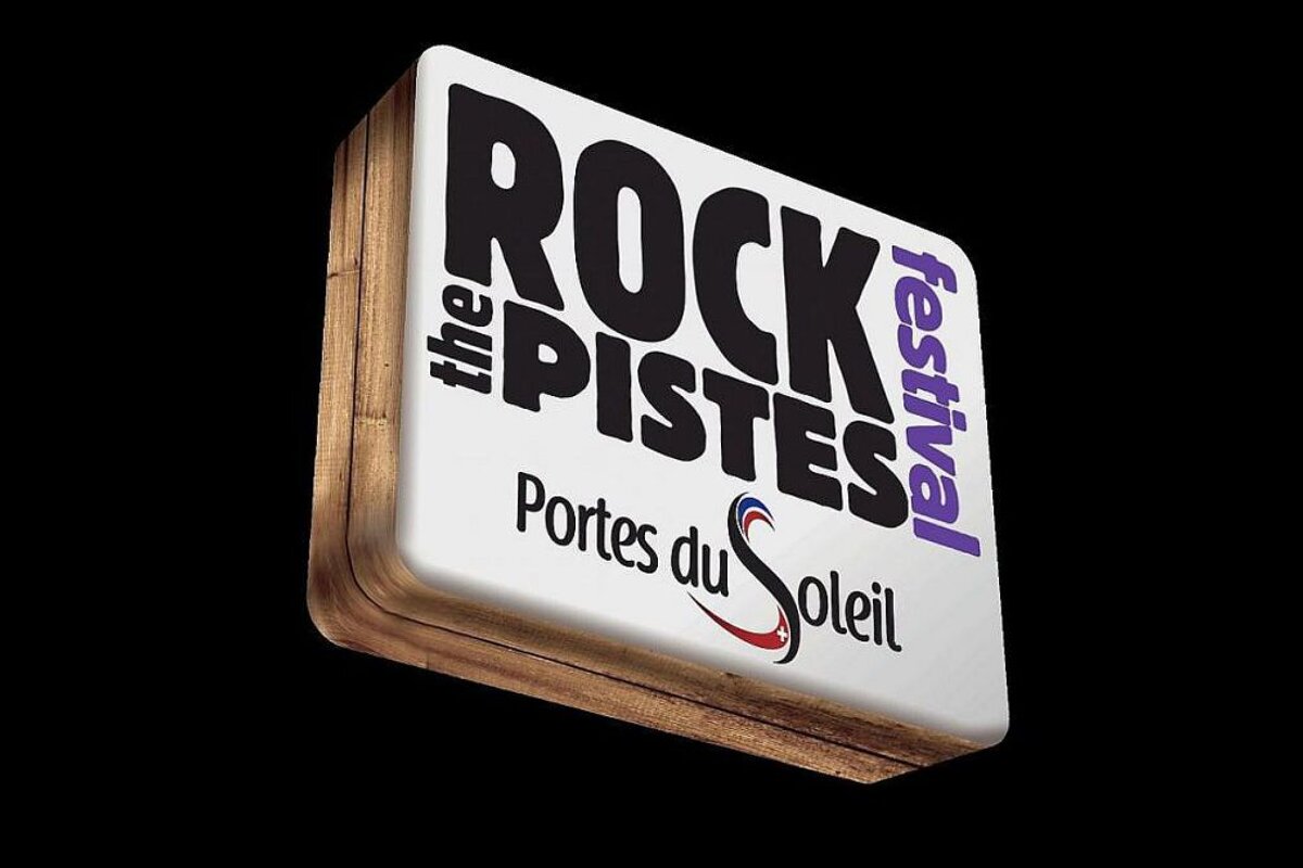 A sign that says rock festival portes du soleil