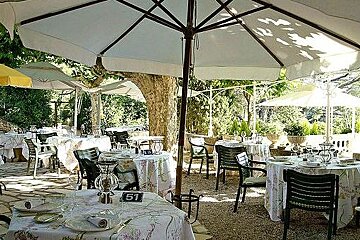 Auberge de Noves Hotel, Noves terrace