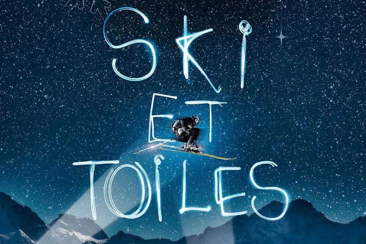 A poster for a movie festival in Courchevel