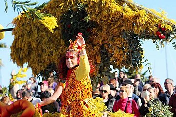 Fete du Mimosa, Mandelieu-la-Napoule