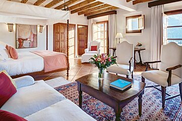 a picture of a hotel suite at La Residencia Luxury Hotel, Deia