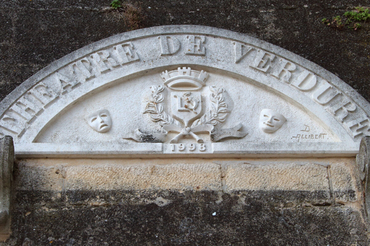 a sign for an outdoor theatre