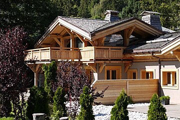 Ardoise Chalet, Argentiere exterior