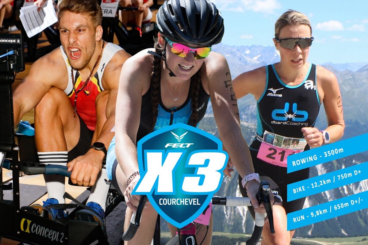 Felt X3 Triathlon 2020, Courchevel