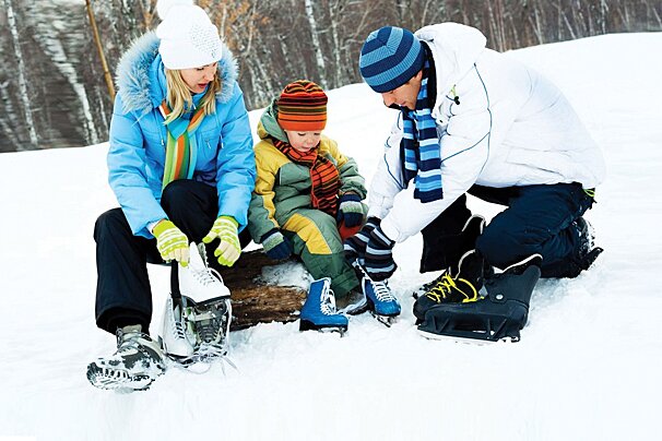 Ice Rink & Patinoire, Meribel