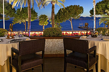 La Palme d'Or Restaurant, Cannes restaurant terrasse