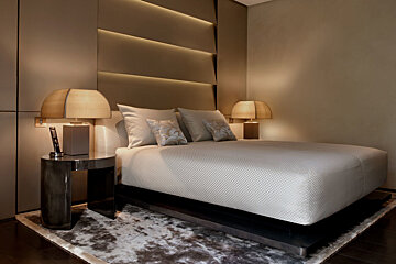 Armani Hotel, Milan - Centre double bedroom
