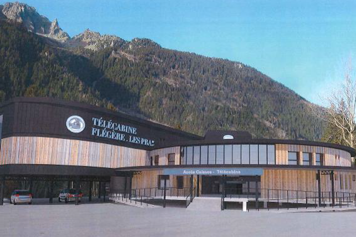 First images of proposed Flegere lift