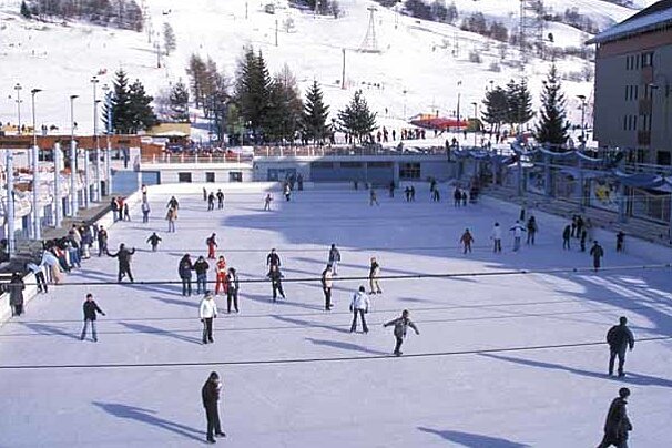 Ice Skating Rink, Les 2 Alpes