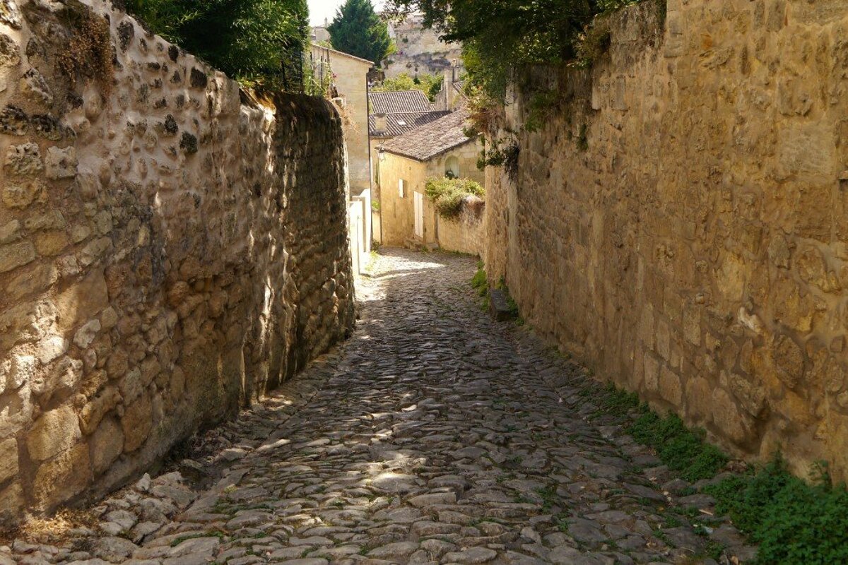 Les Tertres (steep streets), Saint Emilion