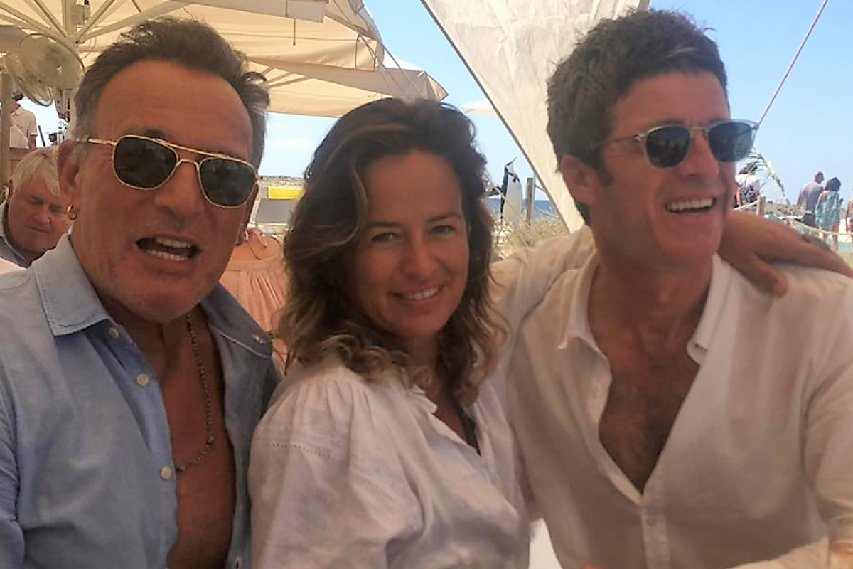 Springsteen, Gallagher & Jagger in Formentera