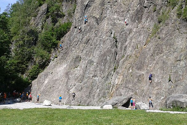 Summer Activities in Chamonix rock climbing