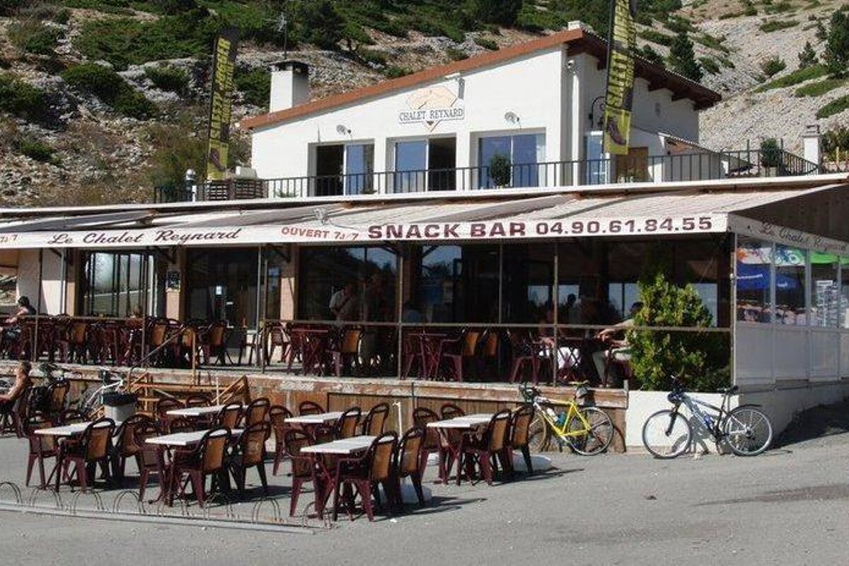 Chalet Reynard Restaurant, Mont Ventoux exterior