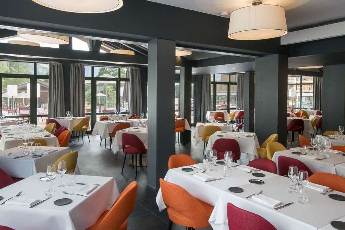 Excelsior Hotel, Les Praz hotel restaurant