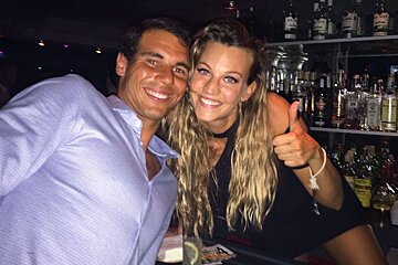 Rafa Nadal rests in Formentera