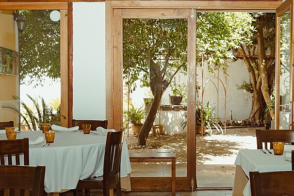 Interior of Casa Maruka restaurant