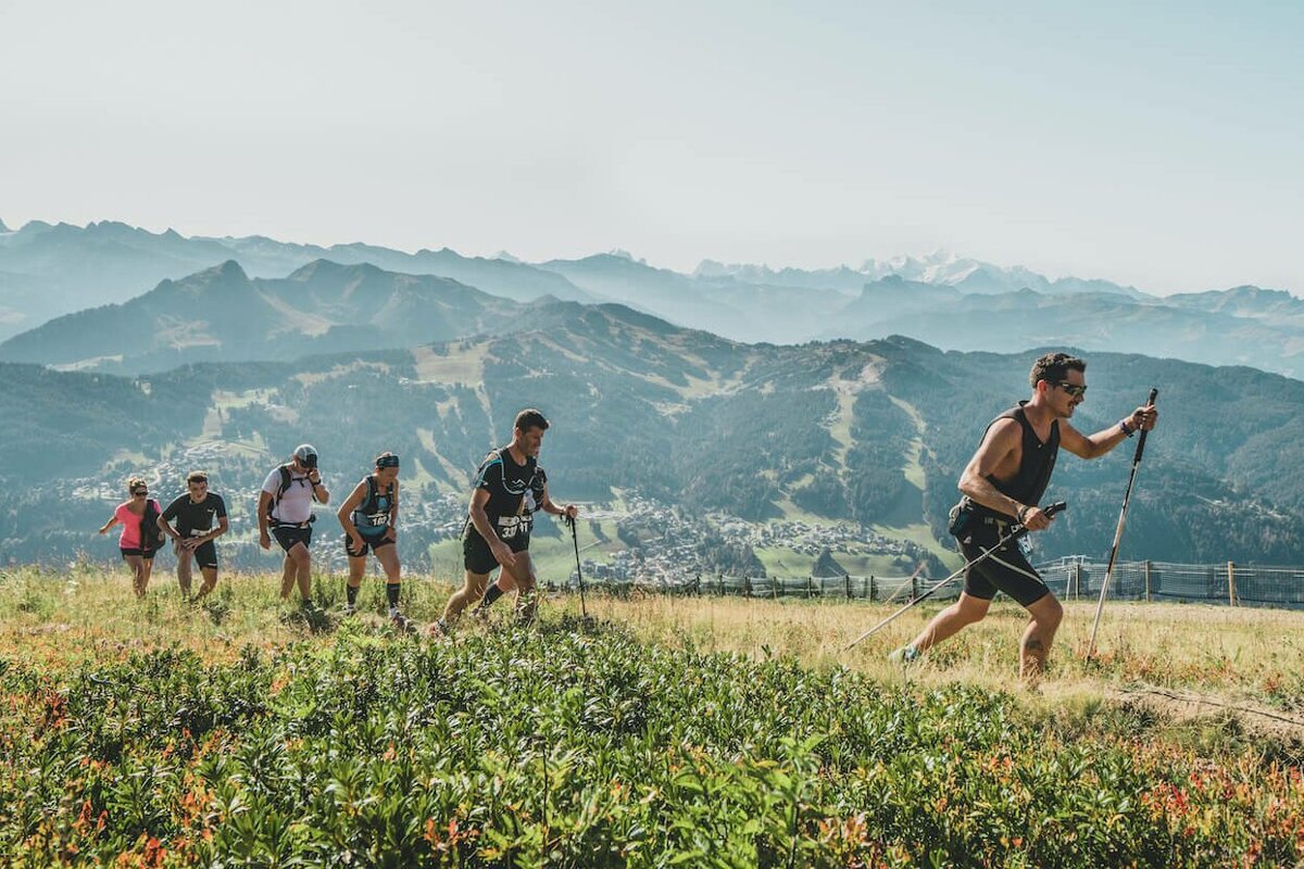 Trail des Gets, trail running in Les Gets