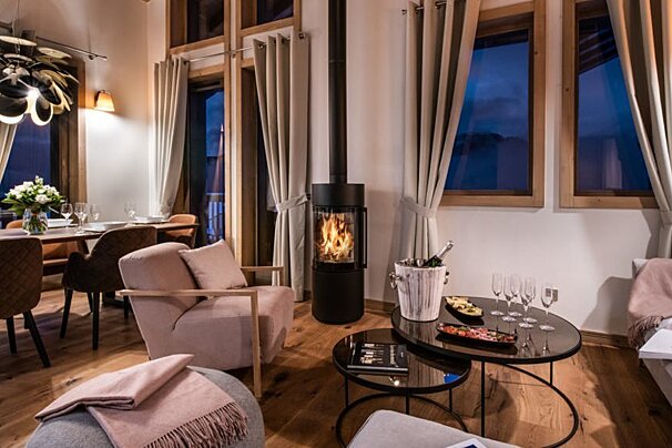 Yellowstone Lodge - Chalet 4, La Tania lounge
