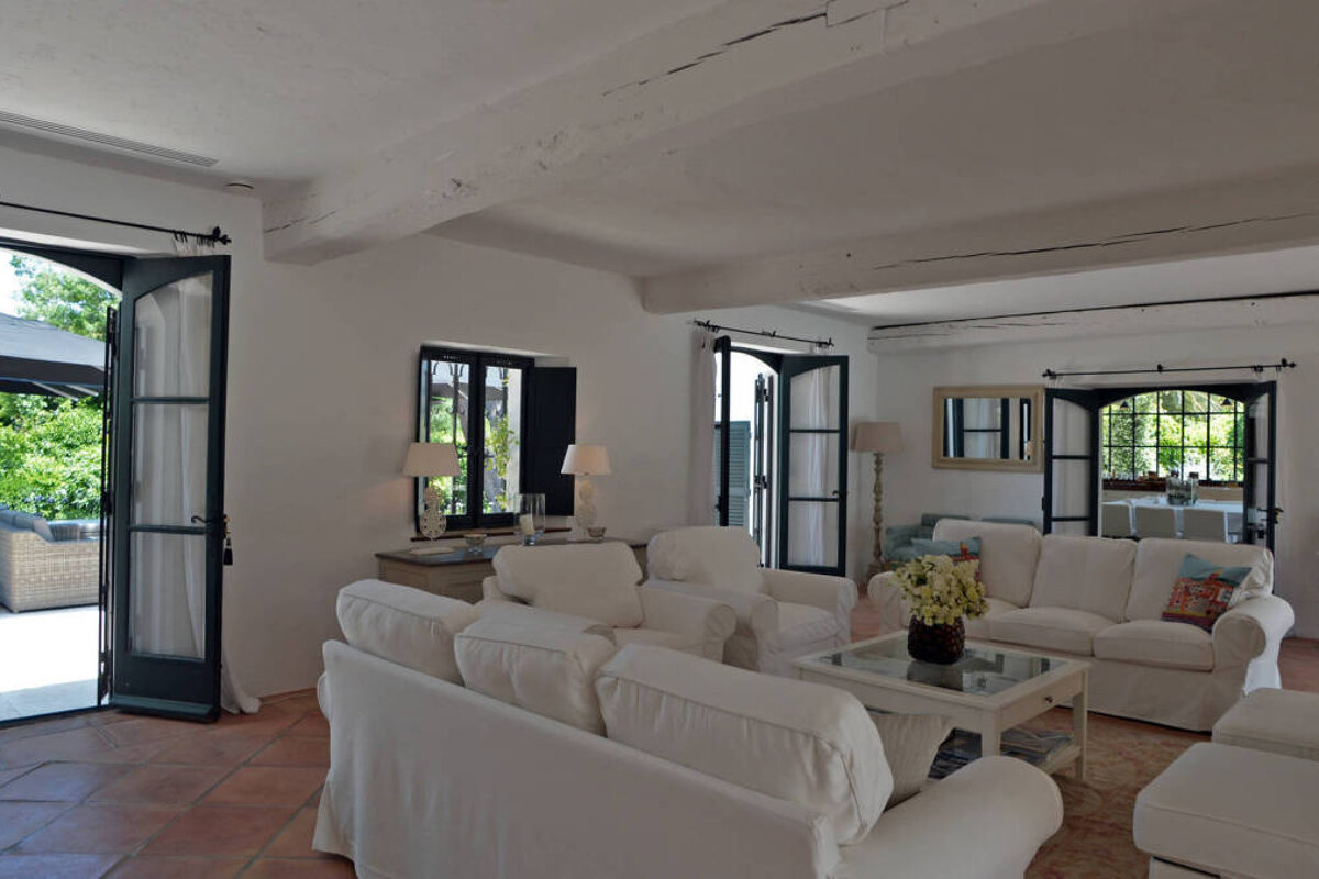 Apolline Villa, Saint Tropez living-room