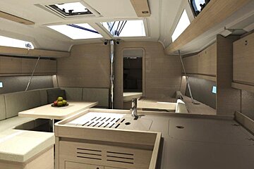 Dufour 412 GL 12.7m Sailing Yacht, Palma de Mallorca kitchen