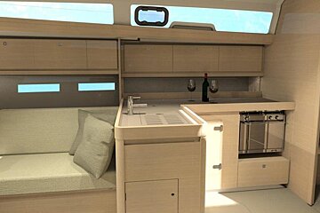 Dufour 412 GL 12.7m Sailing Yacht, Palma de Mallorca kitchen