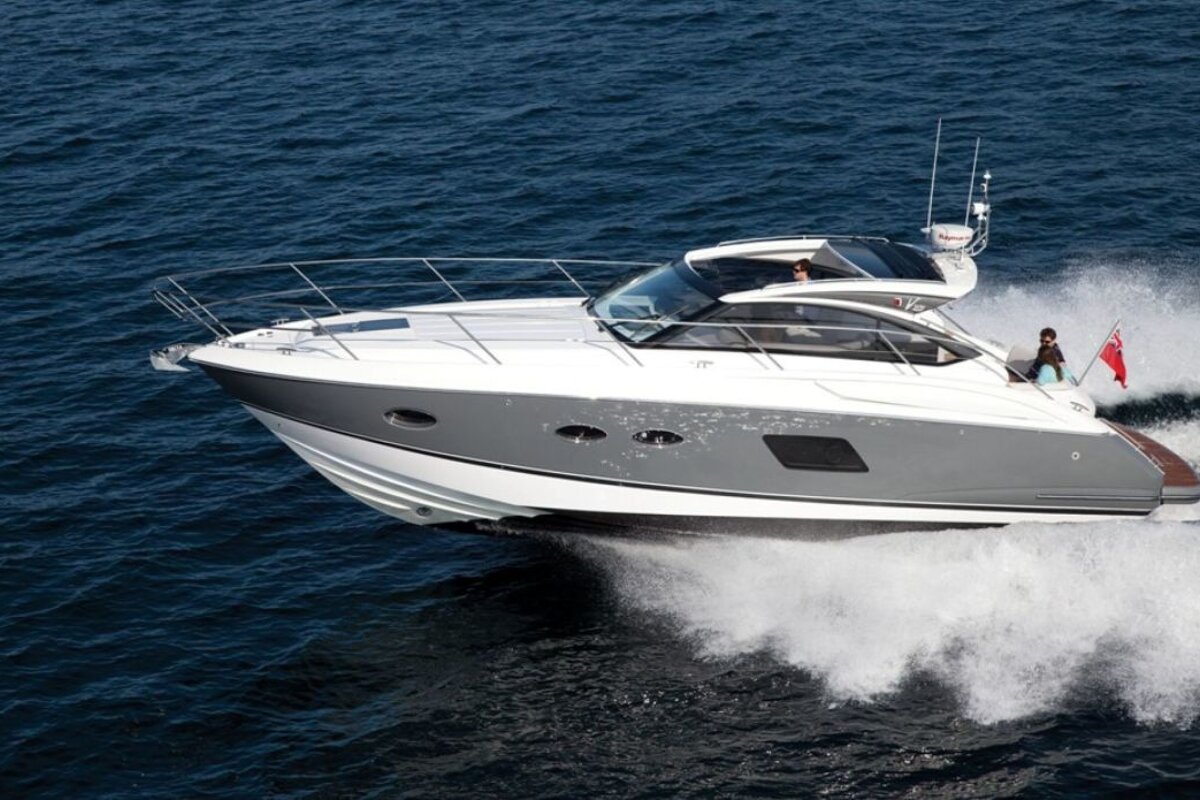 a yacht in the sea in mallorca