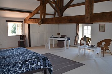 Manoir de Gaboria, Sainte-Gemme double bedroom