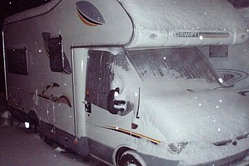 Aire Parking du Saz, La Tania area