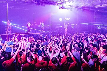 BCM Planet Dance Nightclub, Magaluf interior