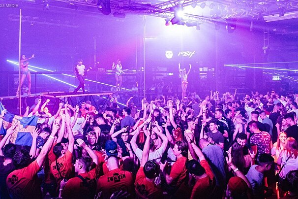 BCM Planet Dance Nightclub, Magaluf interior