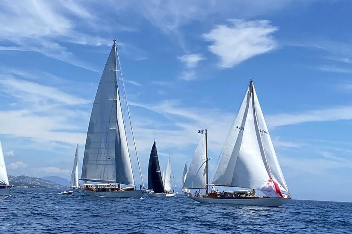 Departure of the Baili de Suffren Regatta, Saint Tropez
