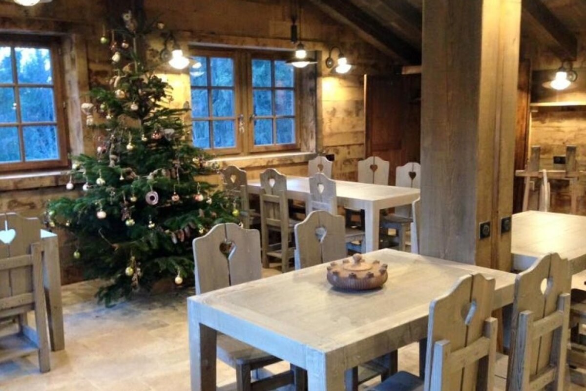 Le Clos Bernard Restaurant, Meribel Altiport interior