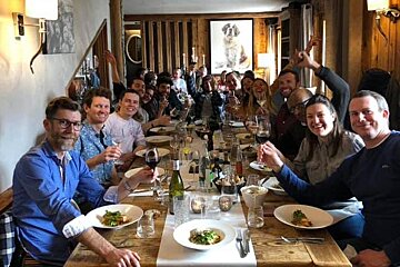 L’Elephant Bar, Courchevel Le Praz food