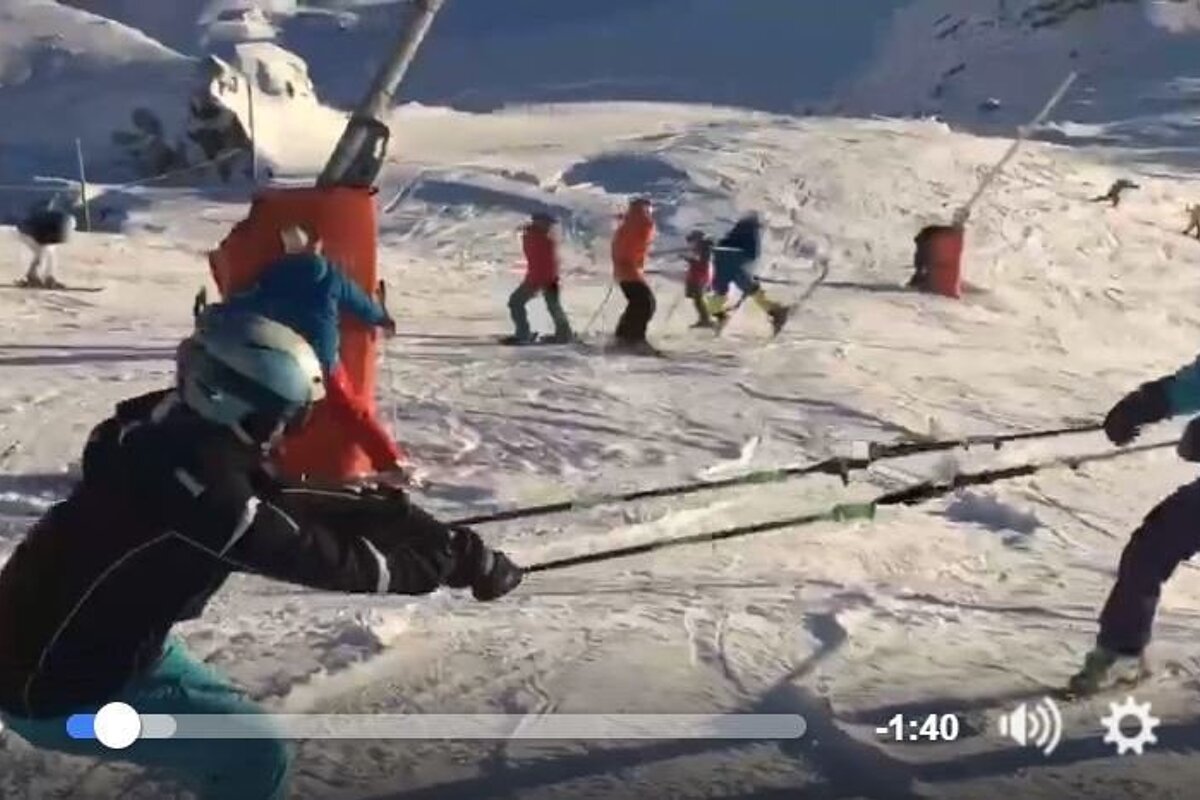Alped'Huez Mannequin Challenge