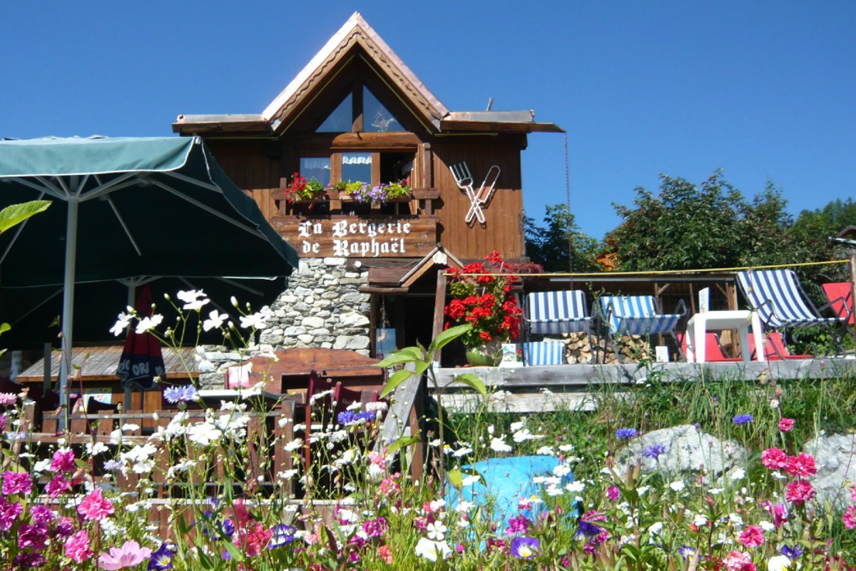 La Bergerie de Raphael, Les Arcs 1800 exterior