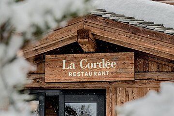 La Cordee Restaurant, Verbier exterior
