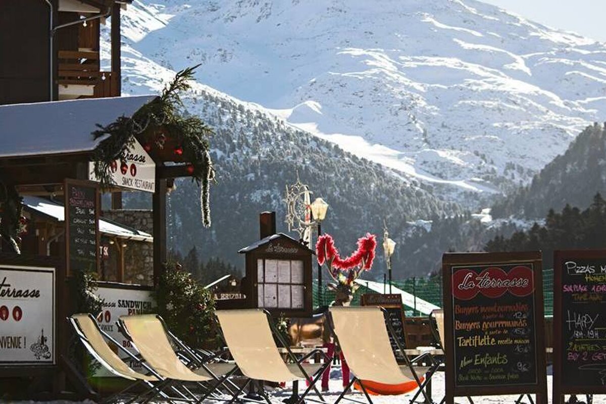 La Terrasse du Mottaret Restaurant, Mottaret exterior