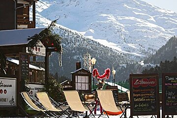 La Terrasse du Mottaret Restaurant, Mottaret exterior